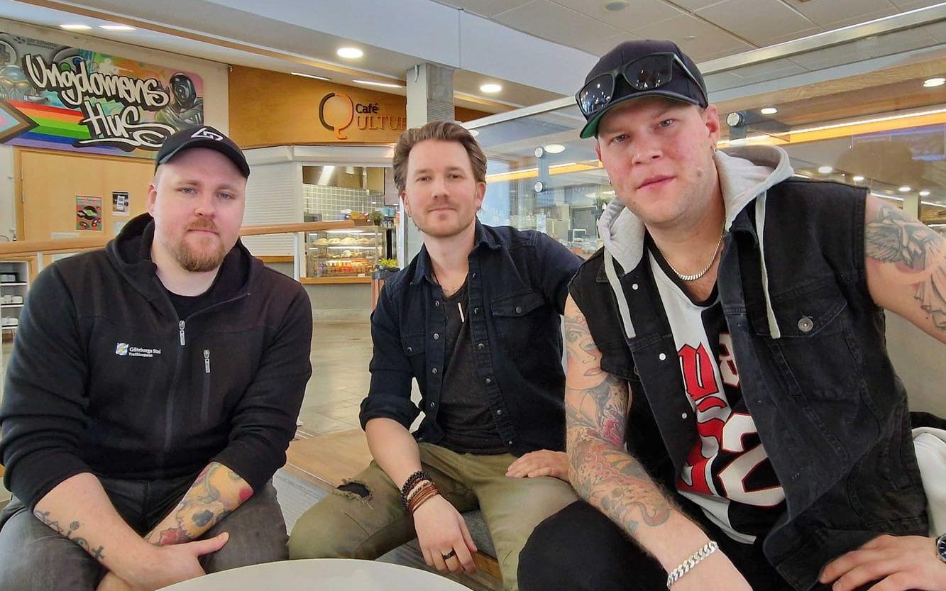 Seventh crystals Anton Roos, Olof Gadd, Kristian Fyhr. Det stigande Partillebandet som släppte sitt senaste album våren 2023. Rykten säger att nästa skiva inte är långt borta. 